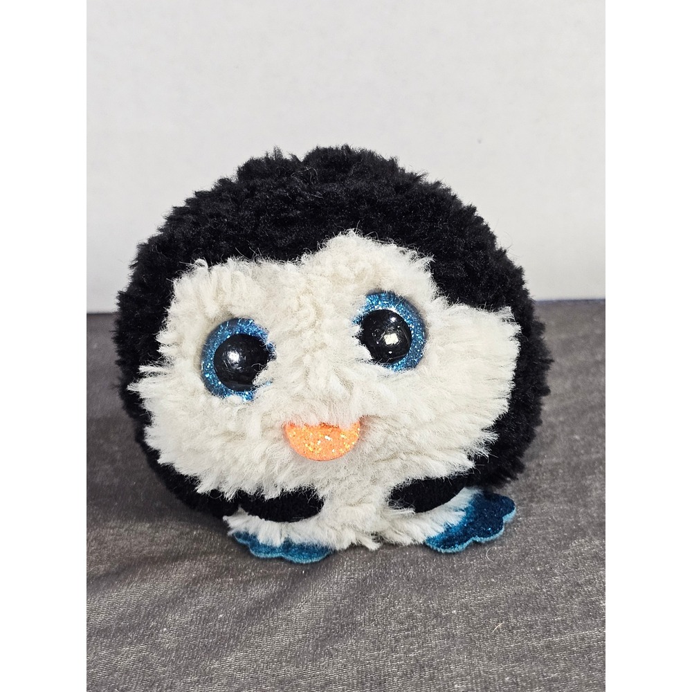 TY Puffies Waddles the Penguin 2" Round Plush TY‎ Puff (2021)